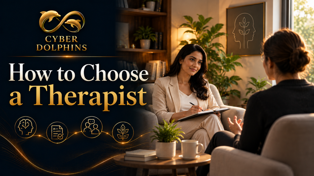 how to choose a therapist